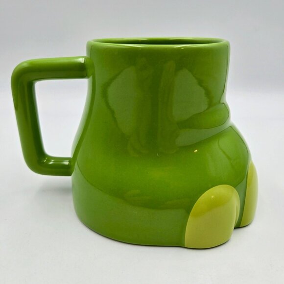 Disney The Good Dinosaur Spot Mug Green Character Foot Shaped Pixar Parks Read - Picture 6 of 10